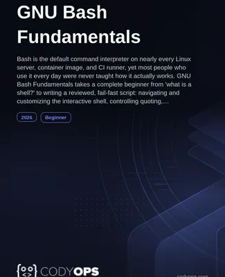 GNU Bash Fundamentals Image Description